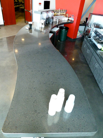Gary Berchenbriter coffee bar top
