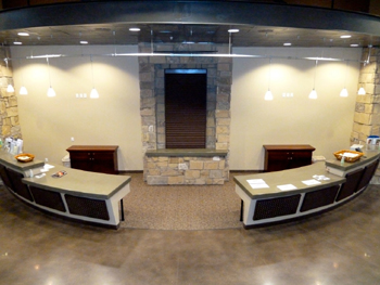 Gary Berchenbriter welcome desk