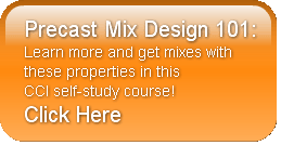 precast mix design