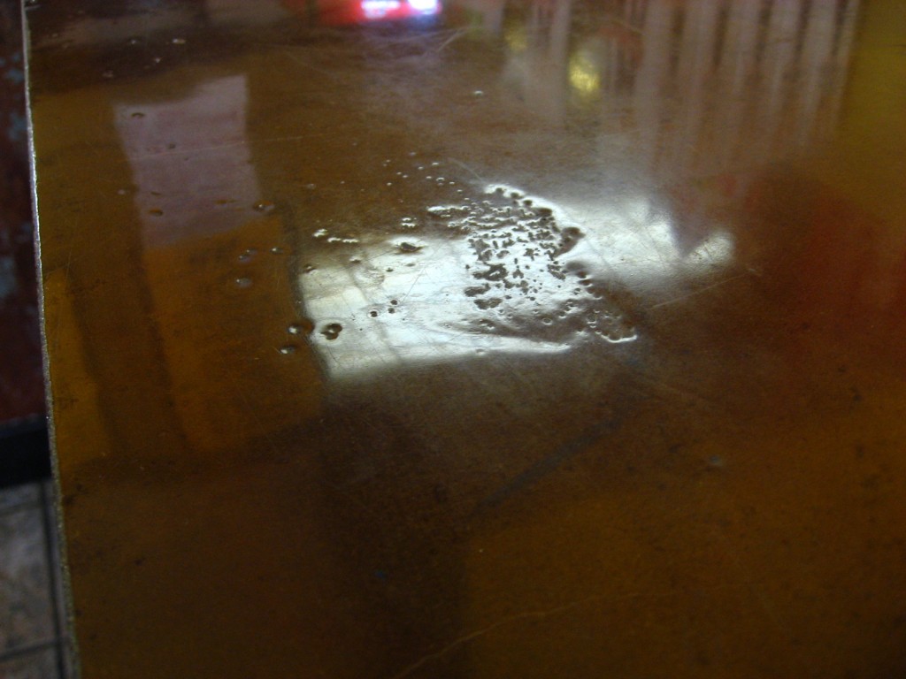 Uneven coating Concrete Countertops Blog