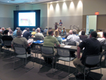 Jeff Girard's concrete countertop training seminar at the 2010 Concrete Decor Show