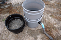 Sludge Buster top chamber off