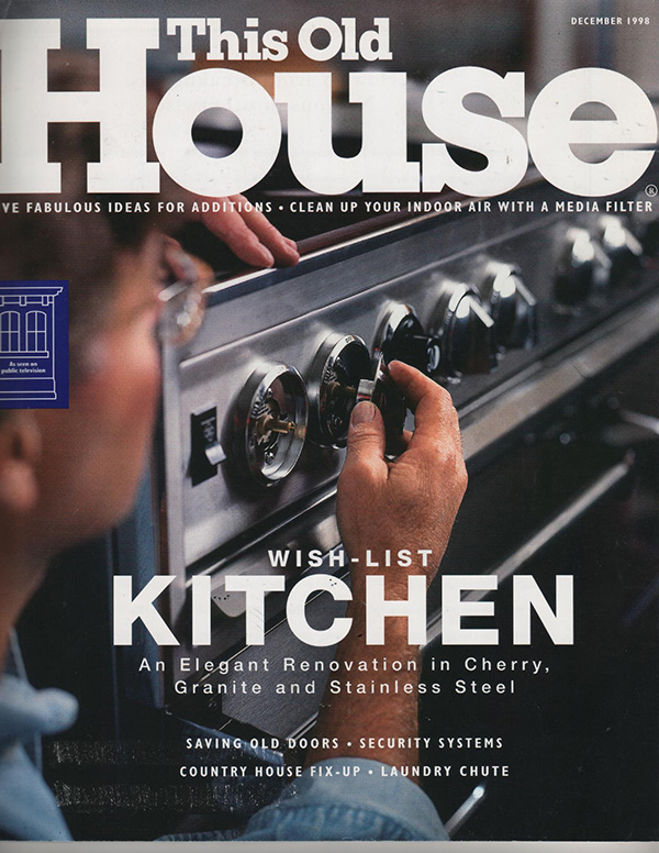 cover of December 1998 issue of This Old House magazine