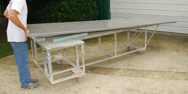 bending GFRC concrete desk flexural strength
