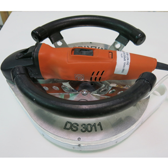 Intertool DS-3001 planetary polisher for concrete countertops