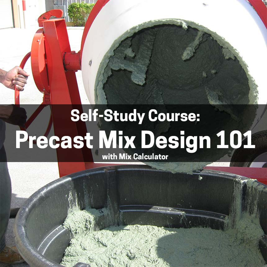 Precast Mix Calculator Electronic « Concrete Countertop Institute